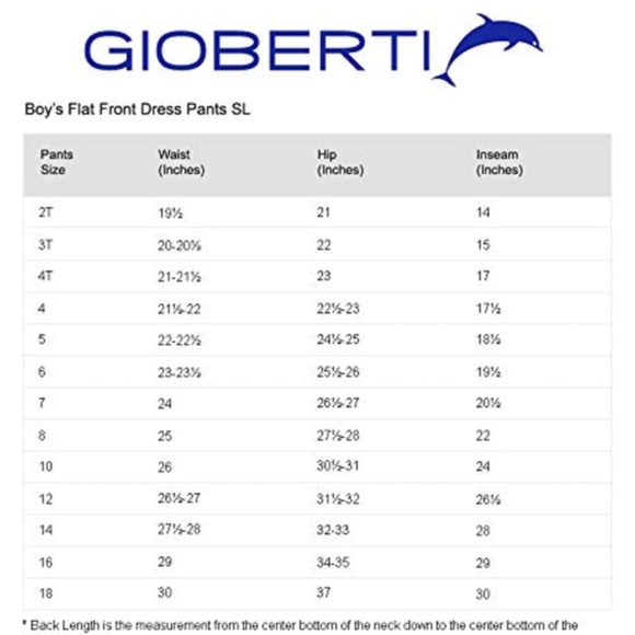 Gioberti Boys Flat Front Dress Pants Navy with adjustable waistband size 6 - Picture 6 of 6